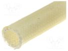 Insulating tube; fiberglass; -25÷155°C; Øint: 4mm; 5kV/mm; reel ZDIII