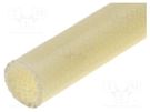 Insulating tube; fiberglass; -25÷155°C; Øint: 4.5mm; 5kV/mm; reel ZDIII