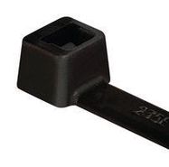 CABLE TIE, 387MM, PA66HIRS, BLACK