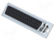 Connector: D-Sub; PIN: 50; plug; female; for cable; soldering; 5A NINIGI