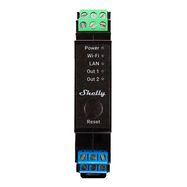 DIN Rail Smart Switch Shelly Pro 2PM with power metering, 2 channels, Shelly