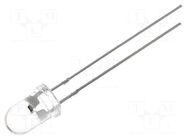 LED; blue; 5mm; blinking; 1560÷3000mcd; 30°; 4.5÷6VDC; 20mA OPTOSUPPLY