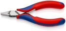 KNIPEX 36 12 130 Electronics Mounting Pliers with multi-component grips 130 mm
