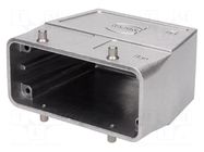 Enclosure for connectors: HDC; size 16B; for cable; IP65; high HARTING