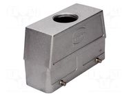Enclosure for connectors: HDC; size 24B; for cable; IP65; high HARTING