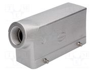 Enclosure: for HDC connectors; Han® EMC/B,Han® High Temp; M25 HARTING