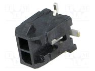 Socket; wire-board; male; Micro-Fit 3.0; 3mm; PIN: 2; Glow-Wire; SMT MOLEX