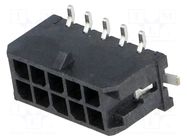 Connector: wire-board; socket; male; PIN: 10; Micro-Fit 3.0; SMT MOLEX