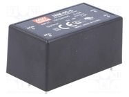 Converter: AC/DC; 5W; 85÷264VAC; Usup: 120÷370VDC; Uout: 5VDC; OUT: 1 MEAN WELL