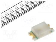 LED; SMD; 0603; yellow; 15÷50mcd; 1.6x0.8x0.6mm; 120°; 5mA; 48mW OPTOSUPPLY