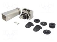 IP67; latch; Enclosure for connectors: USB AMPHENOL COMMUNICATIONS SOLUTIONS