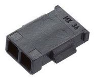 CONNECTOR HOUSING, RCPT, 2POS, 1MM