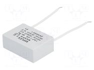 Capacitor: polypropylene; motors, run; 1.5uF; 400VAC; ±10%; 3000h MIFLEX