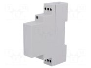 Enclosure: for DIN rail mounting; Y: 90mm; X: 17mm; Z: 71mm; noryl ELBAG