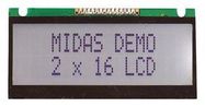 LCD DISPLAY, TRANSFLECTIVE, FSTN, 4.67MM