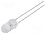 LED; yellow; 5mm; 4200÷5800mcd; 15°; Front: convex; 1.8÷2.4VDC OPTOSUPPLY