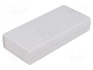Enclosure: with panel; 1593; X: 66mm; Y: 140mm; Z: 28mm; ABS; black HAMMOND
