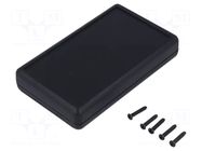 Enclosure: with panel; with flap on baterries; 1593; X: 66.5mm HAMMOND