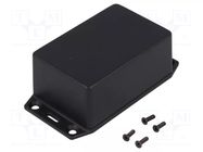 Enclosure: multipurpose; X: 57mm; Y: 87mm; Z: 40mm; with fixing lugs HAMMOND