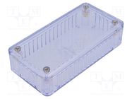 Enclosure: multipurpose; X: 50mm; Y: 100mm; Z: 21mm; 1591; IP54 HAMMOND