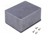 Enclosure: multipurpose; X: 90mm; Y: 115mm; Z: 55mm; 1550; aluminium HAMMOND