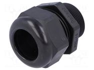 Cable gland; with long thread; M32; 1.5; IP68; polyamide; black HELUKABEL
