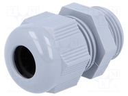 Cable gland; PG11; IP68; polyamide; dark grey; HELUTOP HT-PG HELUKABEL