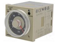 Timer; 0,1s÷600h; DPDT; 250VAC/5A; Usup: 24÷48VAC; 12÷48VDC; PIN: 8 OMRON