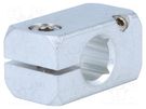 Mounting coupler; with axial bore; D: 12mm; S: 10mm; W: 20mm; H: 20mm ELESA+GANTER