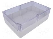 Enclosure: multipurpose; X: 146mm; Y: 222mm; Z: 75mm; polycarbonate GAINTA