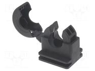 Bracket; polyamide; HelaGuard; black; UL94V-2; Size: 34; -50÷135°C HELLERMANNTYTON