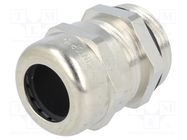 Cable gland; PG16; IP68; brass; Body plating: nickel; SKINTOP® MS LAPP