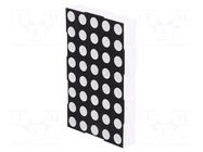 Display: LED; matrix; 5x8; green; 7.3mcd; anode; 60.6x37.8mm WENRUN