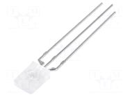 LED; yellow/green; rectangular; 5x2mm; bicolour; 20÷30mcd; 120° LUCKYLIGHT