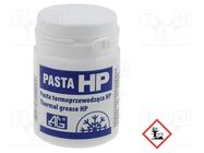 Heat transfer paste; silicon based; PASTA HP; 1.5W/mK; 100g AG TERMOPASTY