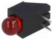 LED; in housing; 5mm; No.of diodes: 1; red; 20mA; Lens: red,diffused KINGBRIGHT ELECTRONIC