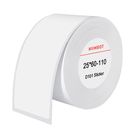 Thermal labels Niimbot stickers 25x60 mm, 110 pcs (White), NIIMBOT