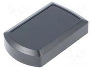 Enclosure: multipurpose; X: 46mm; Y: 73mm; Z: 17mm; ABS; black MASZCZYK