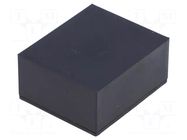 Enclosure: multipurpose; X: 28mm; Y: 33mm; Z: 15mm; ABS; black MASZCZYK