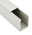SOLID WALL DUCT, PVC, GRY, 25X25MM, PK12