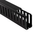 CLOSED SLOT DUCT, NORYL, BLK, 37.5X25MM