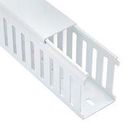 CLOSED SLOT DUCT, PC/ABS, GRY, 50X25MM