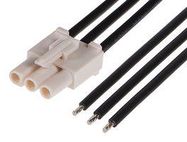 CABLE ASSY, 3P WTB RCPT-FREE END, 5.9"