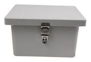 ENCLOSURE, JUNCTION BOX, FIBERGLASS/GREY