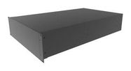 CABINET, RACK MOUNT, ALUMINIUM, BLACK