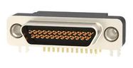 MICRO-D SUB CONN, R/A RCPT, 25POS/SOLDER