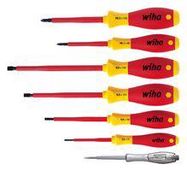 SCREWDRIVER SET, SLOTTED, PHILLIPS 7-PC