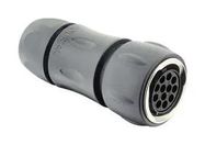 INDUSTRIAL CIRCULAR, PLUG, 12POS, CABLE