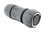 INDUSTRIAL CIRCULAR, PLUG, 19POS, CABLE
