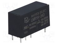 Relay: electromagnetic; SPDT; Ucoil: 24VDC; 16A; 16A/250VAC; LMR1 Recoy/RAYEX ELECTRONICS